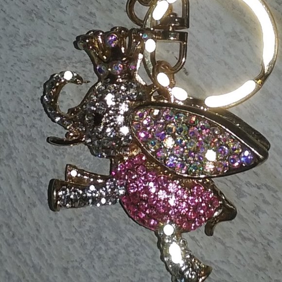 Blinged out elephant purse charm/fob, NWT! - Picture 5 of 6